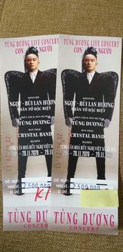 Ảnh Pass vé ngày 29/11 giá vé 5tr cặp tầng 1 pas lại 900k /1 vé chính giữa