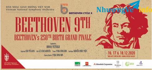 Ảnh Bán vé hòa nhạc Beethoven No.9 ngày 16,17,18/12 tại nhà hát lớn Hà Nội