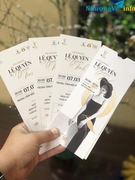 Ảnh Bán vé liveshow Lệ Quyên