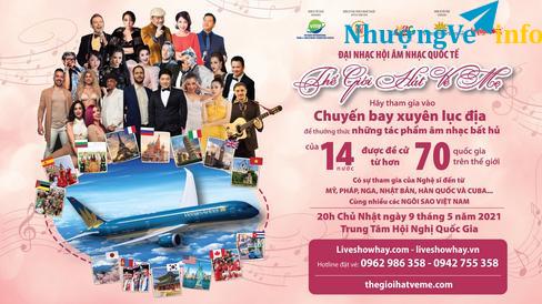 Ảnh BÁN VÉ LIVESHOW ĐÊM NHẠC THẾ GIỚI HÁT VỀ MẸ – ĐÊM NHẠC MOTHER’S-SONG 9/5/2021