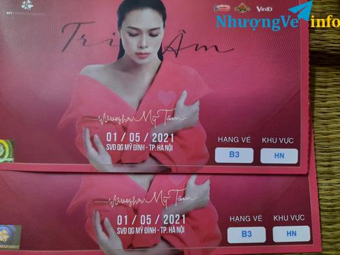 Ảnh Bán vé live show ca nhạc mỹ tâm