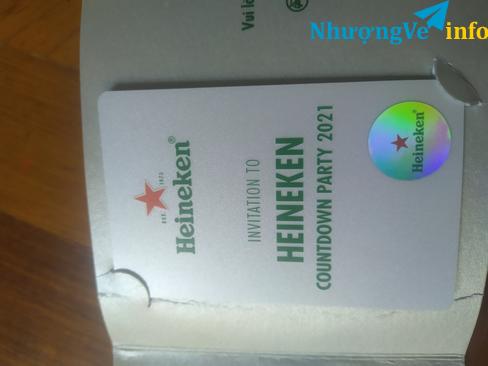 Ảnh Vé countdown heineken 2021