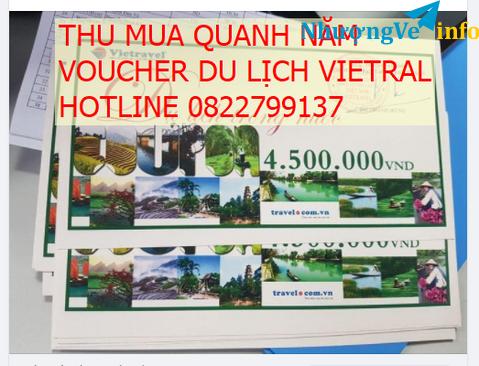 Ảnh CHUYÊN THU MUA VOUCHER COUPON DU LỊCH VIETRAVEL