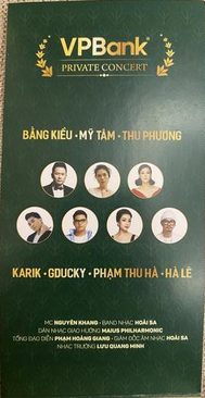 Ảnh Vé VPBank Concert - Vườn Thịnh Vượng