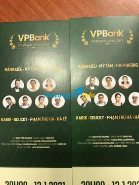 Ảnh Nhượng lại vé VPBank Private Concert