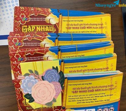 Ảnh CẦN NHƯỢNG LẠI 4 VÉ TẦNG 1 CT TÁO QUÂN 2021 NGÀY 26/1 TẠI HÀ NỘI 0932241961