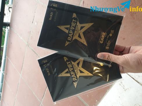 Ảnh BÁN MỘT CẶP VÉ XEM RAP VIỆT ALL STAR CONCERT