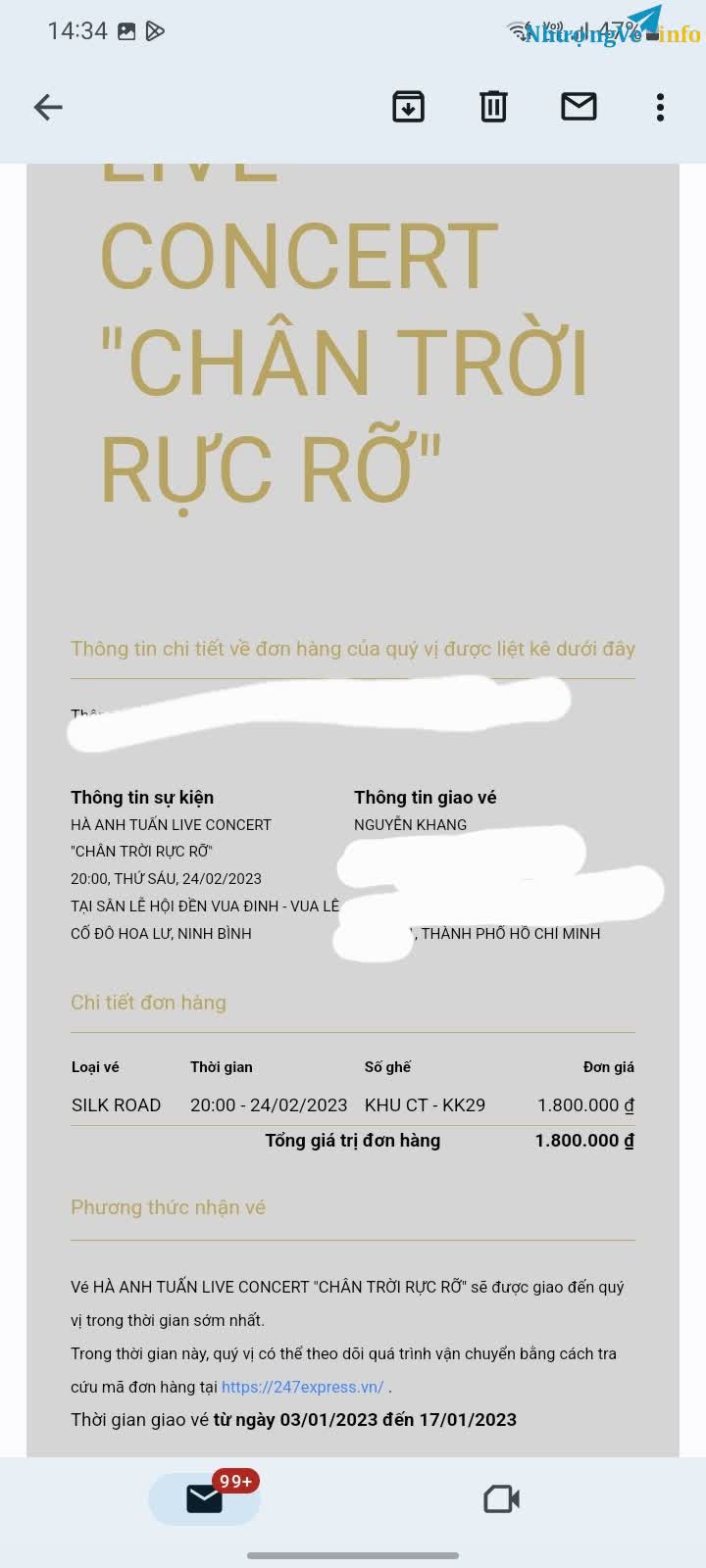 Ảnh Concert Hà Anh Tuấn - Chân Trời Rực Rỡ
