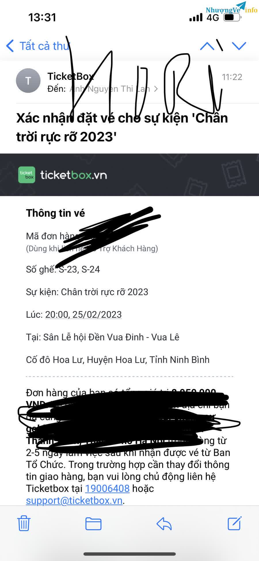 Ảnh Pass 4 cặp Horizon và 3 vé lẻ Show Chân Trời Rực Rỡ