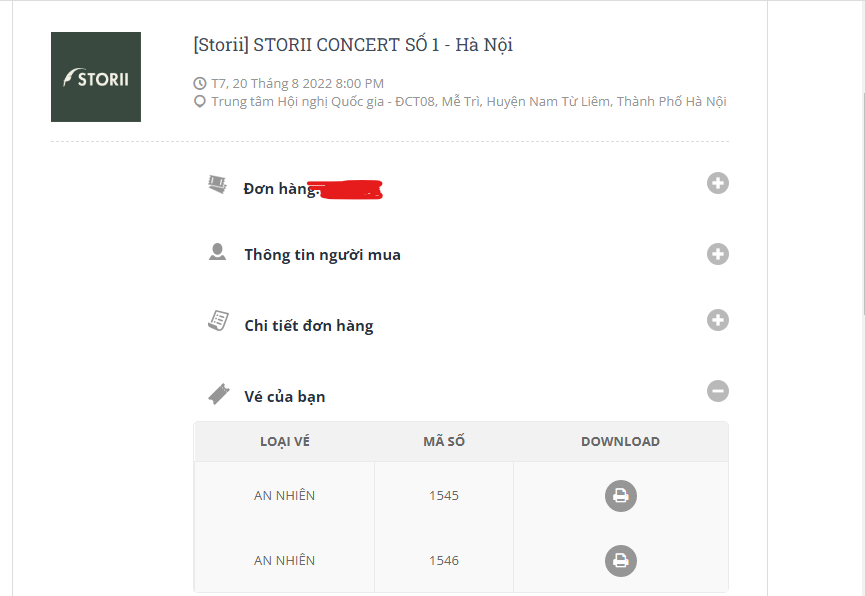 Ảnh [HÀ NỘI - 20/08] Storri concert HÀ ANH TUẤN - 2 VÉ AN NHIÊN