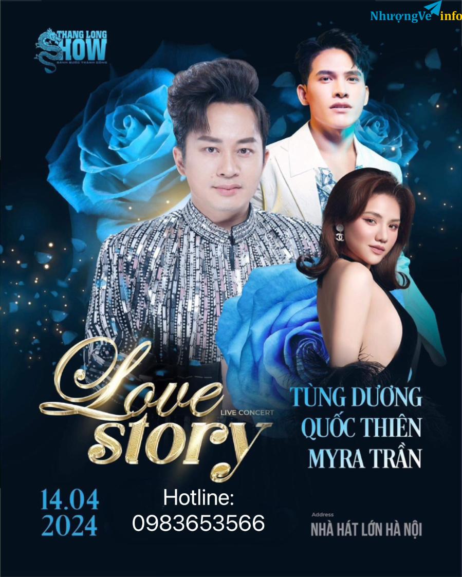 Ảnh Liveshow Tùng Dương, Myra Trần, Quốc Thiên 14/4/2024 tại nhà hát lớn Hà Nội