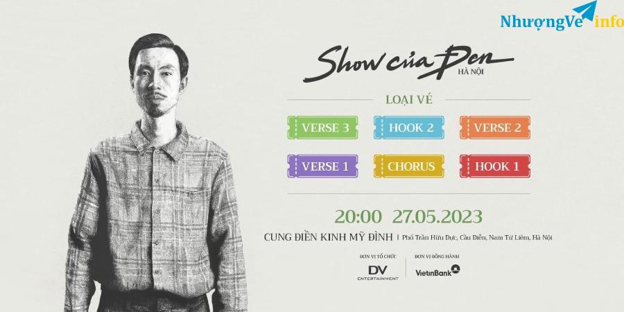 Ảnh Bán cặp vé Show Của Đen Vâu
