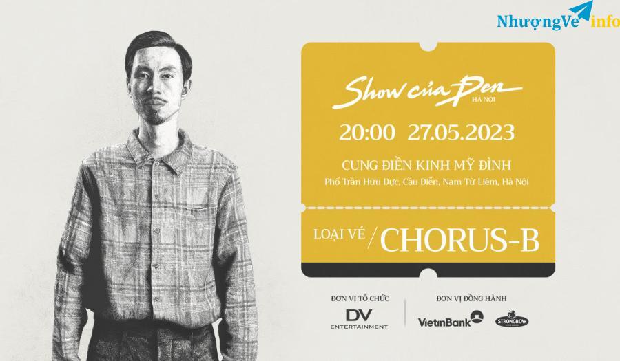 Ảnh Bán vé Show của Đen giá gần gốc