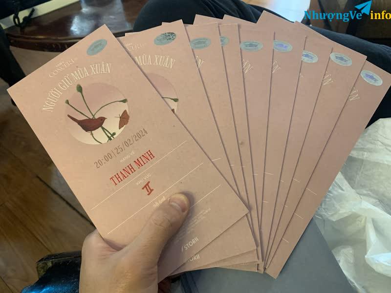 Ảnh VÉ SHOW HÀ ANH TUẤN 25.02.2024