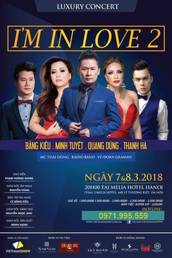 Ảnh [TOP SHOWS - 0971.995.559] BÁN VÉ BẰNG KIỀU - MINH TUYẾT "LUXURY CONCERT - I'M IN LOVE" NGÀY 7-8/3