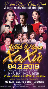 Ảnh TÌNH NGƯỜI XA XỨ NGÀY 4/3/2018 TẠI NHÀ HÁT HÒA BÌNH