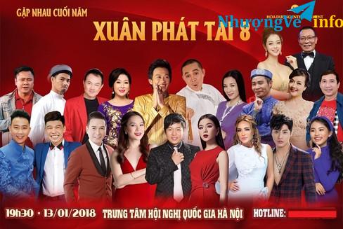 Ảnh Bán vé Xuân Phát Tài 8 ngày 13/1/2018 tại Trung tâm hội nghị quốc gia - Hotline: 0911078369