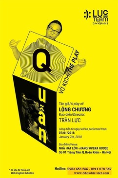 Ảnh Bán vé xem hài kịch "Quẫn" ngày 7/1/2018 tại Nhà hát Lớn Hà Nội - Hotline: 0983653566