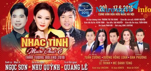 Ảnh [TOP SHOWS - 0971.995.559] BÁN VÉ LIVESHOW NHƯ QUỲNH "NHẠC TÌNH MUÔN THUỞ 6" NGÀY 17/6