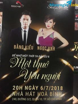 Ảnh BÁN VÉ LIVESHOW " BẰNG KIỀU " LIÊN HỆ ĐẶT VÉ 0932762765 A HUY