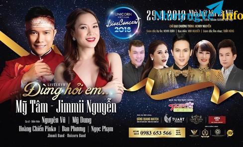 Ảnh Bán vé Liveshow Mỹ Tâm-Jimmy Nguyễn "Đừng hỏi em" vào 20h ngày 29/4/2018 tại Nhà Hát Lớn Hà Nội