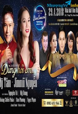 Ảnh 0983653566 - BÁN VÉ LIVESHOW MỸ TÂM - JIMMI NGUYỄN " ĐỪNG HỎI EM" 29/4 TẠI NHÀ HÁT LỚN HÀ NỘI