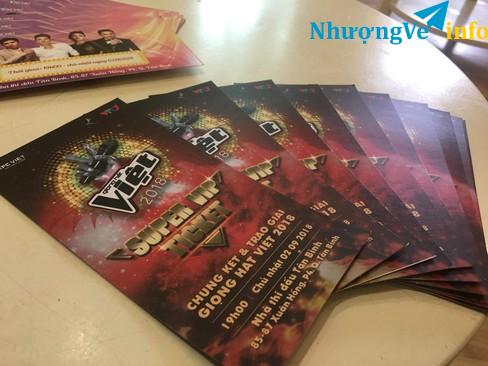 Ảnh CHUNG KẾT GIỌNG HÁT VIỆT NGÀY 02.9