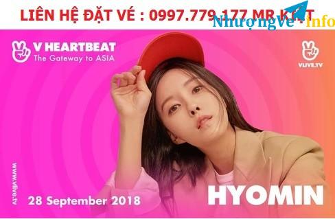 Ảnh BÁN VÉ V HEARTBEAT LIVE 28/09/2018 LIÊN HỆ 0997779177 MR KIỆT