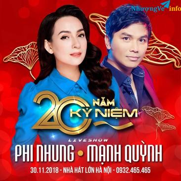 Ảnh LIVESHOW PHI NHUNG - MẠNH QUỲNH NGÀY 30.11.2018 tại Nhà Hát Lớn số 1 Tràng Tiền Hà Nội