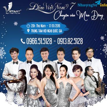 Ảnh Bán vé liveshow Đêm Việt Nam 7 - Chuyện Của Mùa Đông