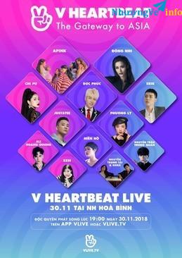Ảnh đặt vé : ĐÓN XEM V HEARTBEAT LIVE 30/11 - ĐÊM NHẠC HOÀNH TRÁNG QUY TỤ CÁC NGÔI