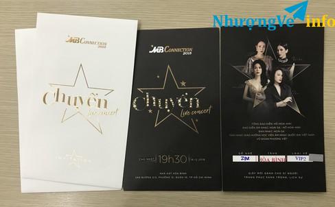 Ảnh Bán vé “Chuyển - Live concert” MB Connection tại Nhà hát Hòa Bình tối 16/12/2018