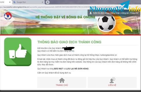 Ảnh Nhận pass lại các cặp vé trận Indo, Thái