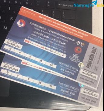 Ảnh 1 cặp vé Vip khán đài B - xem 2 trận Indo vs Brunei và Việt Nam vs Thái Lan 26/3