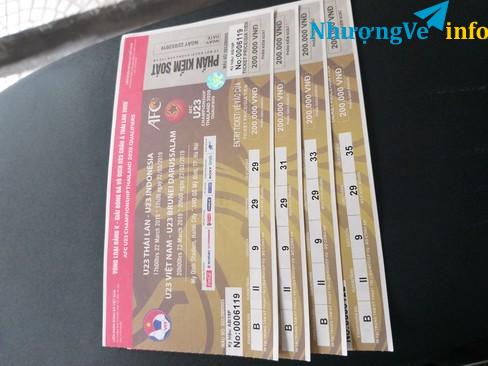 Ảnh Vé bóng đá gặp brunei