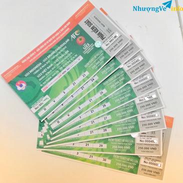 Ảnh 8 Vé liền nhau Việt Nam - Thái Lan Khán đài B giá 3 triệu