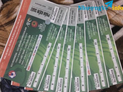 Ảnh Bán vé bóng đá giá thanh lý ak