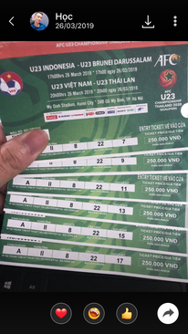Ảnh Bán nốt mấy căp vé. Này