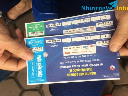 Ảnh Bán vé trận giao hữu Việt Nam! Myanmar