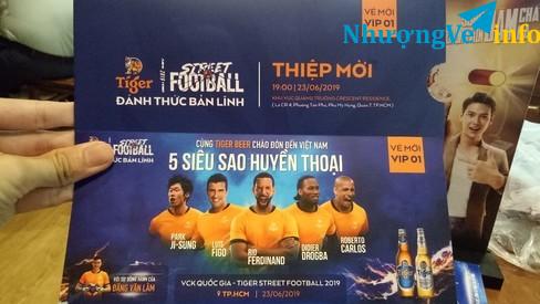 Ảnh Vé VIP Tiger Street Football ngày 23/6 tại Cresent mall quận 7, gặp các danh thủ hàng đầu thế giới.
