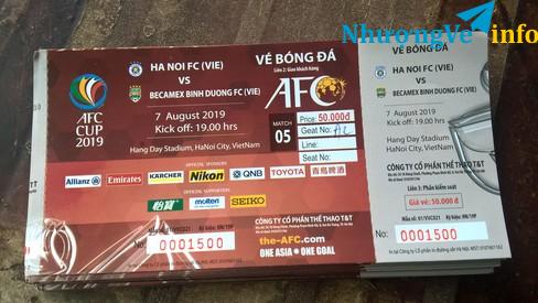Ảnh Nhận đặt vé Chung kết lươtf về AFC Cup 2019 khu vực Đông Nam Á Hà Nội FC và Bình Dương