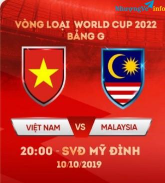 Ảnh VÉ TRẬN VIETNAM-MALAYSIA 10/10/2019