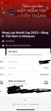 Ảnh Pass lại vé 400