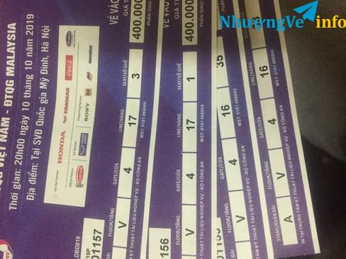 Ảnh 4 vé loại 1 400k giá 3,6m 1 cặp