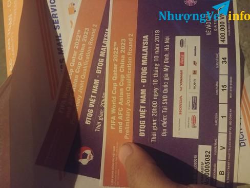 Ảnh Bán vé cửa 1 siêu vip khán đài B