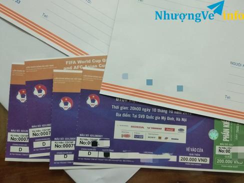 Ảnh Bán cặp vé trận vn-malay
