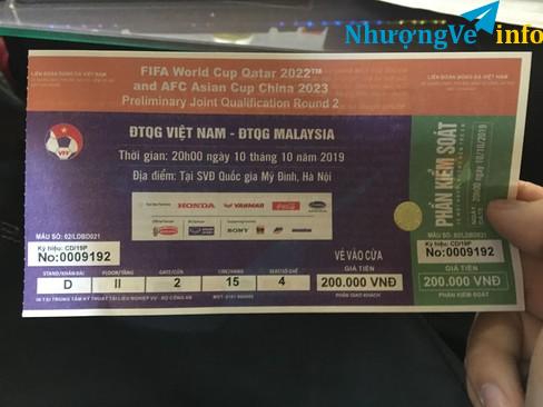 Ảnh Bán 2 vé lẻ khán đài D