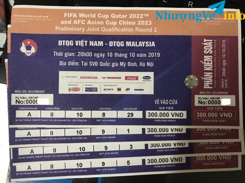 Ảnh Để lại 2 cặp vé rất đẹp, tầng 2 - Khán đài A