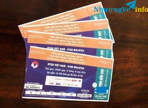 Ảnh Mình có vé Vip , mời, cửa đẹp 1234 khán đài Ab , cặp lien nhau