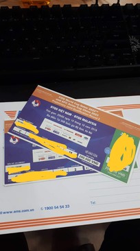Ảnh Bán 1 cặp vé loại tại Bắc Ninh